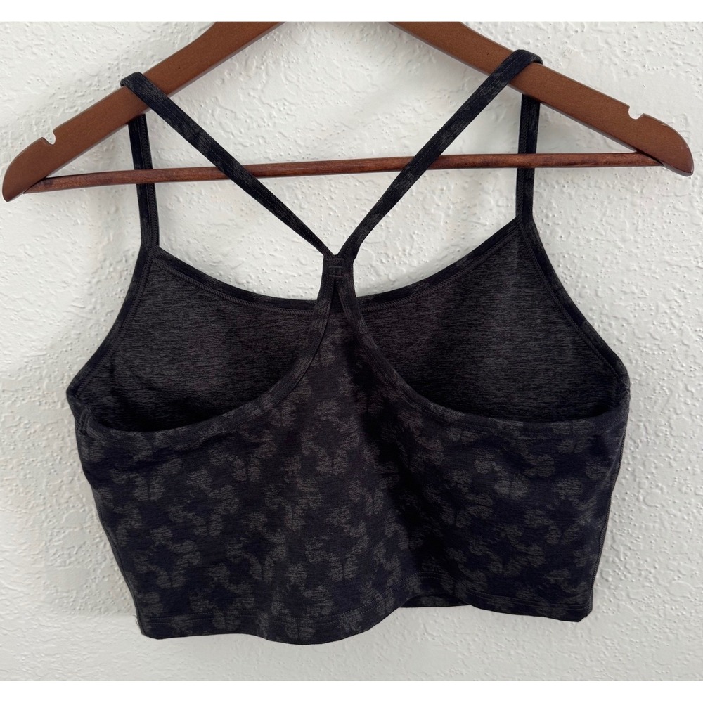 OFFLINE by Aerie The Hugger Recharge Black Longline Bra Workout Top Size Large - Picture 3 of 9